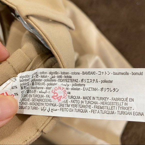 NEW Zara tan shorts - Picture 4 of 10